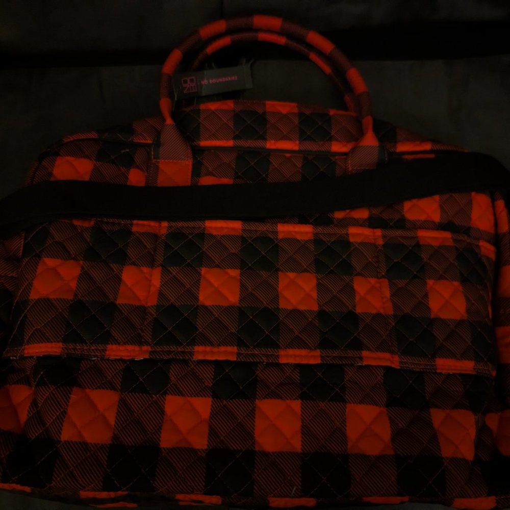 No Boundaries Quilted Weekender Bag